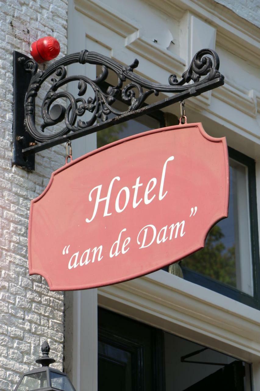 Hotel Aan De Dam Middelburg Bagian luar foto