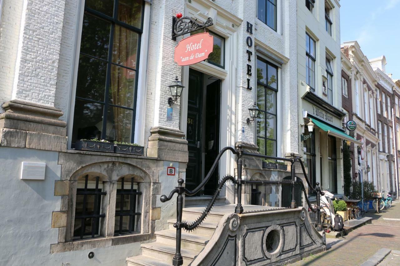 Hotel Aan De Dam Middelburg Bagian luar foto