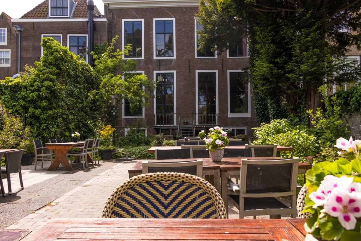 Hotel Aan De Dam Middelburg Bagian luar foto