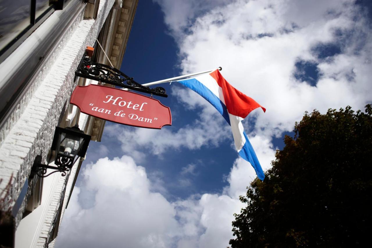 Hotel Aan De Dam Middelburg Bagian luar foto